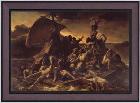 framed  Theodore Gericault The raft of the Meduse, Ta3078-1
